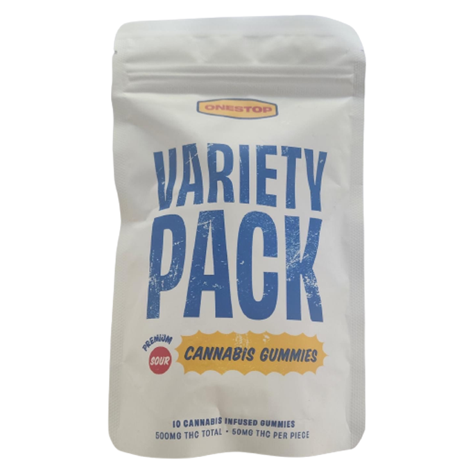 Onestop Sour Gummies – Variety Pack