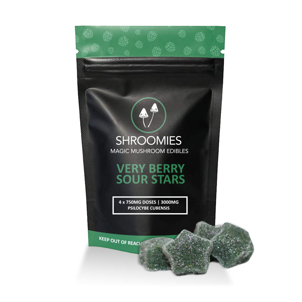 Shroomies – Very Berry Sour Stars
